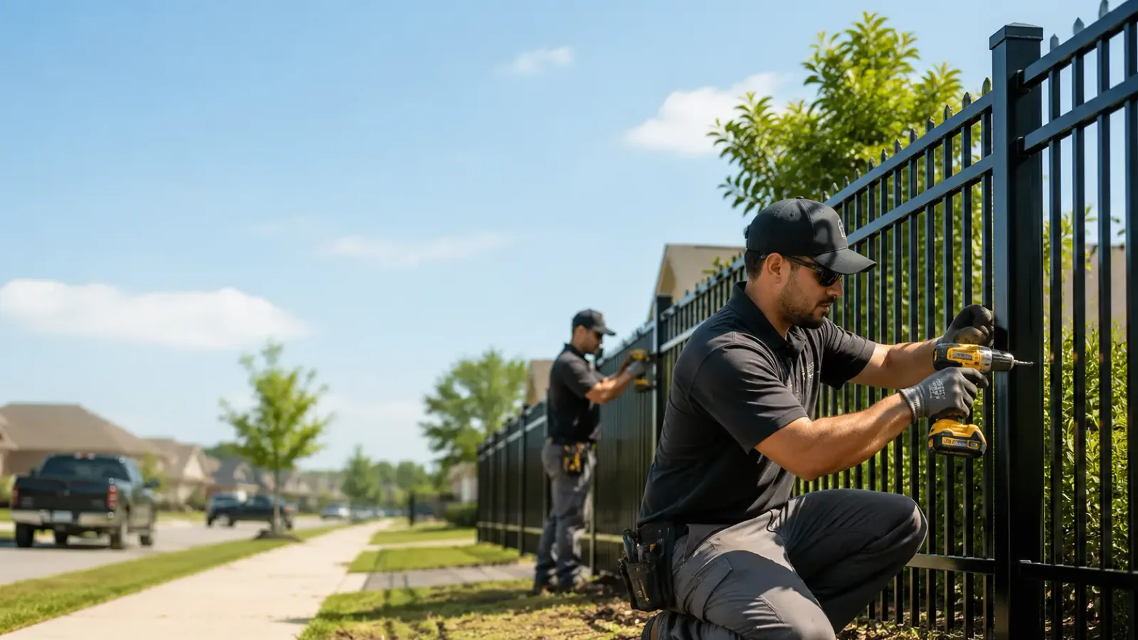 Metal Fence Installation in Mineola, NY